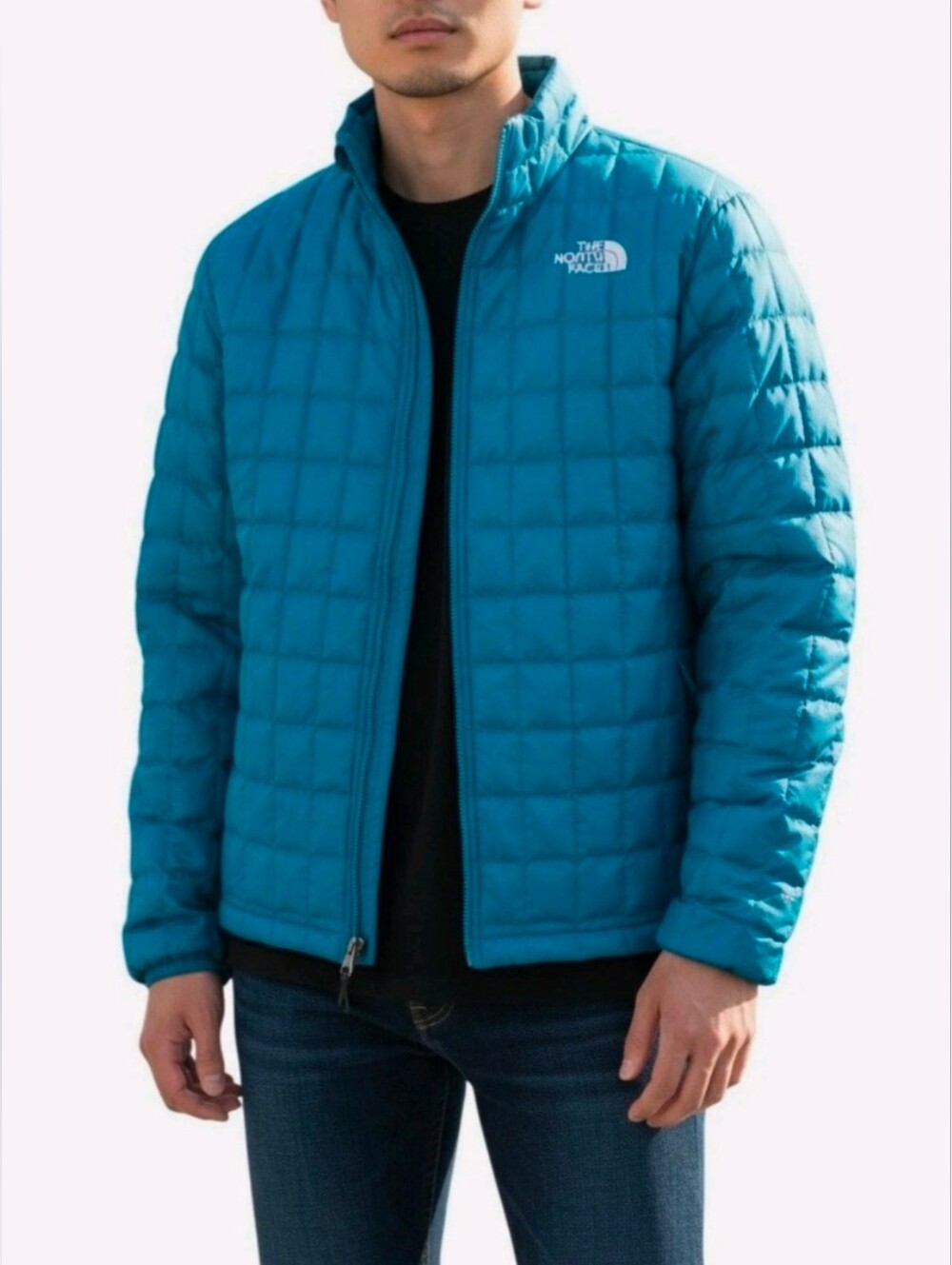 NWT The North Face TNF Thermal Insulation Jacket Steel Blue Sz XL Thermoball